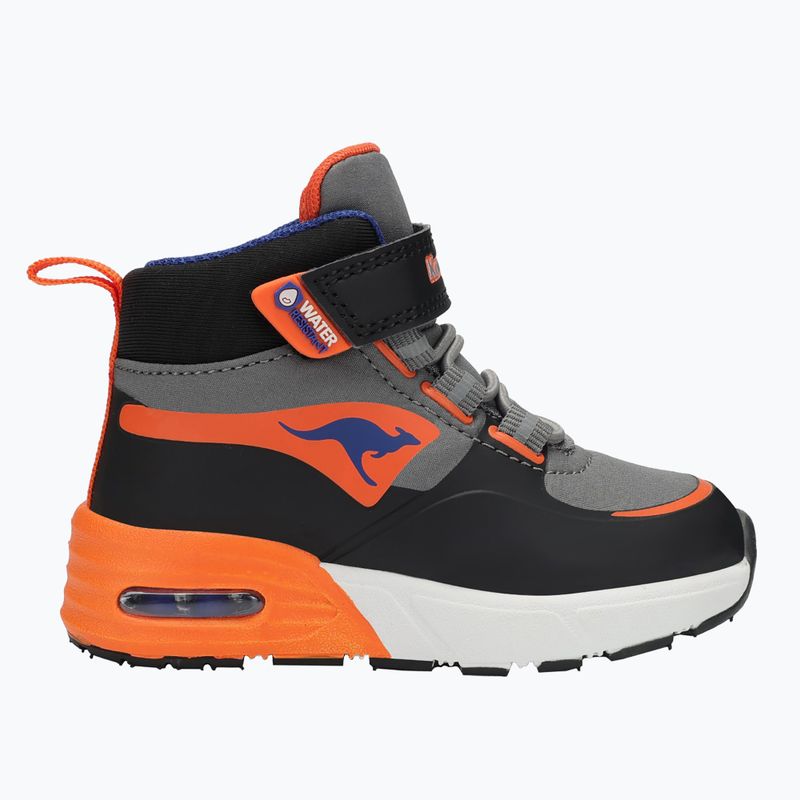 Scarpe da bambino KangaROOS K-XI Creed Mid EV carbone / flame 8