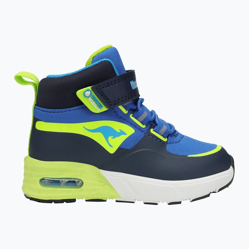 Scarpe da bambino KangaROOS K-XI Creed Mid EV dk navy / lime 8