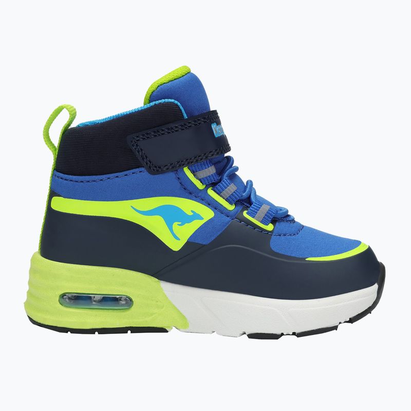 Scarpe da bambino KangaROOS K-XI Creed Mid EV dk navy / lime 9