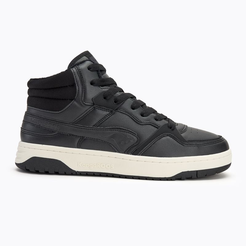 Scarpe da uomo KangaROOS K-Draft Tony Mid jet nero / cool beige 2