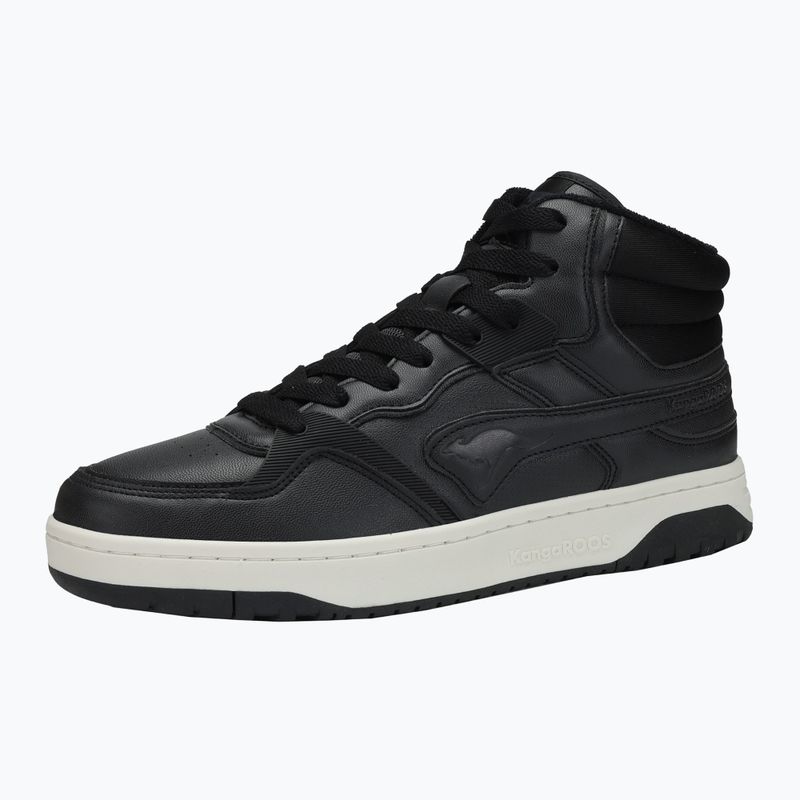 Scarpe da uomo KangaROOS K-Draft Tony Mid jet nero / cool beige 8