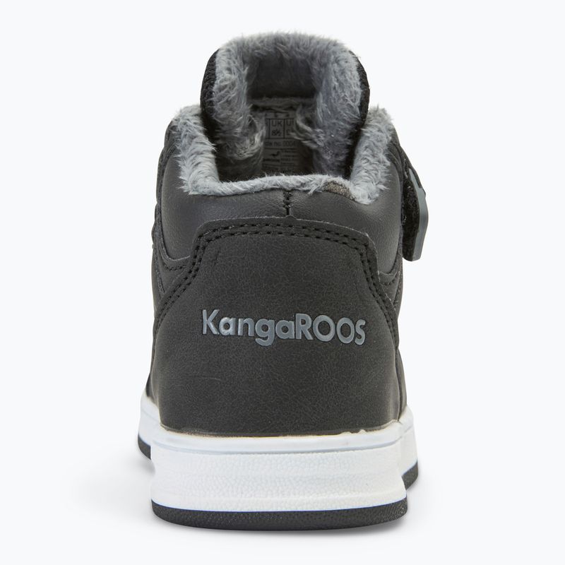 KangaROOS K-CPI Kalino Mid EV nero jet / grigio acciaio scarpe da bambino 6