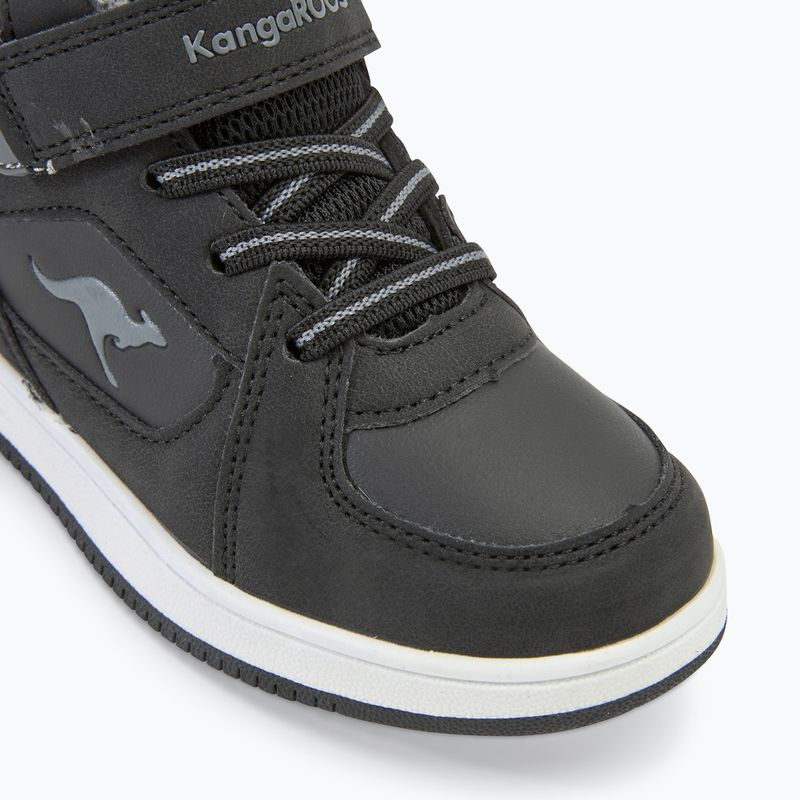 KangaROOS K-CPI Kalino Mid EV nero jet / grigio acciaio scarpe da bambino 7