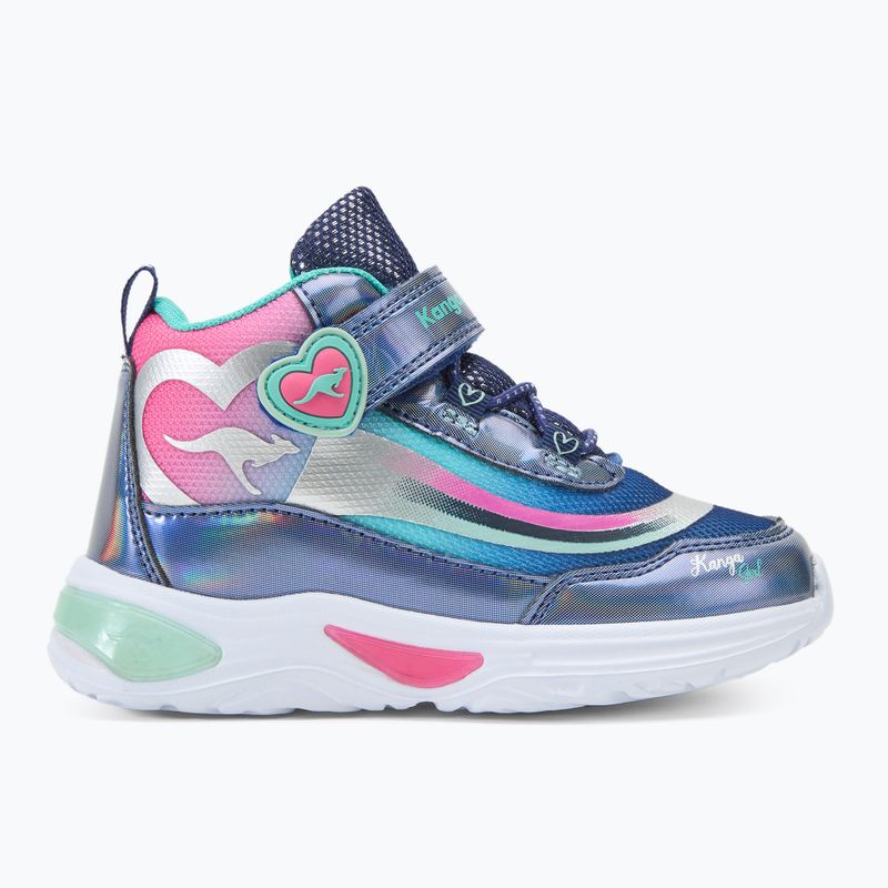 Scarpe da bambino KangaROOS K-SLG Willow Mid EV navy / ocean 2