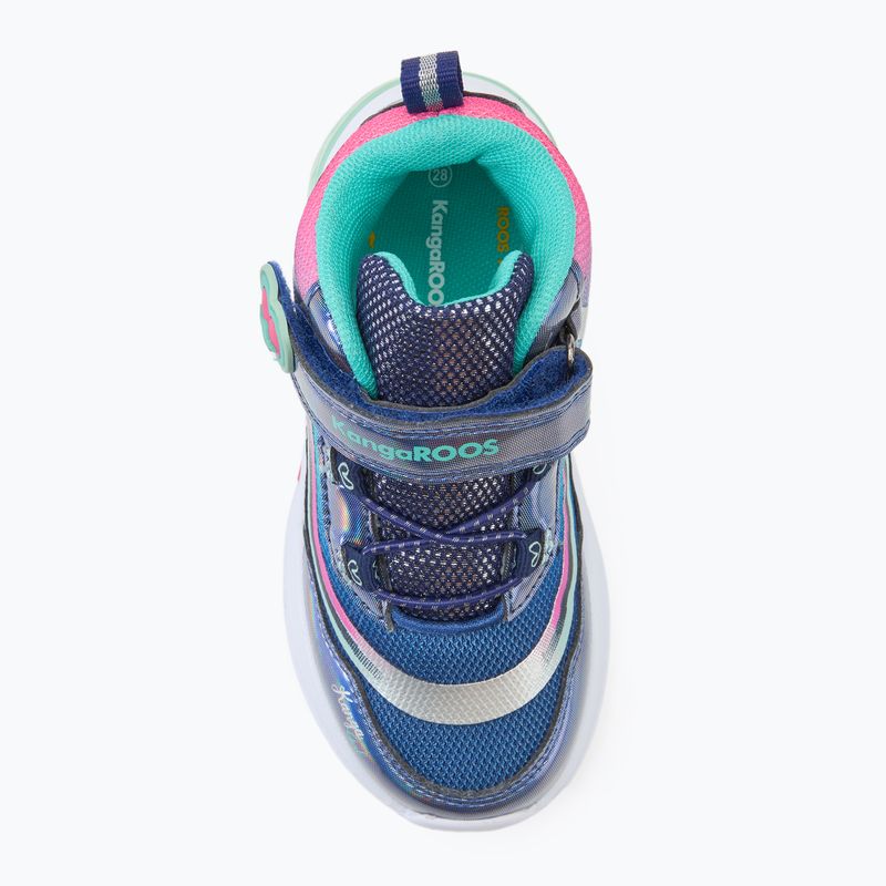 Scarpe da bambino KangaROOS K-SLG Willow Mid EV navy / ocean 5