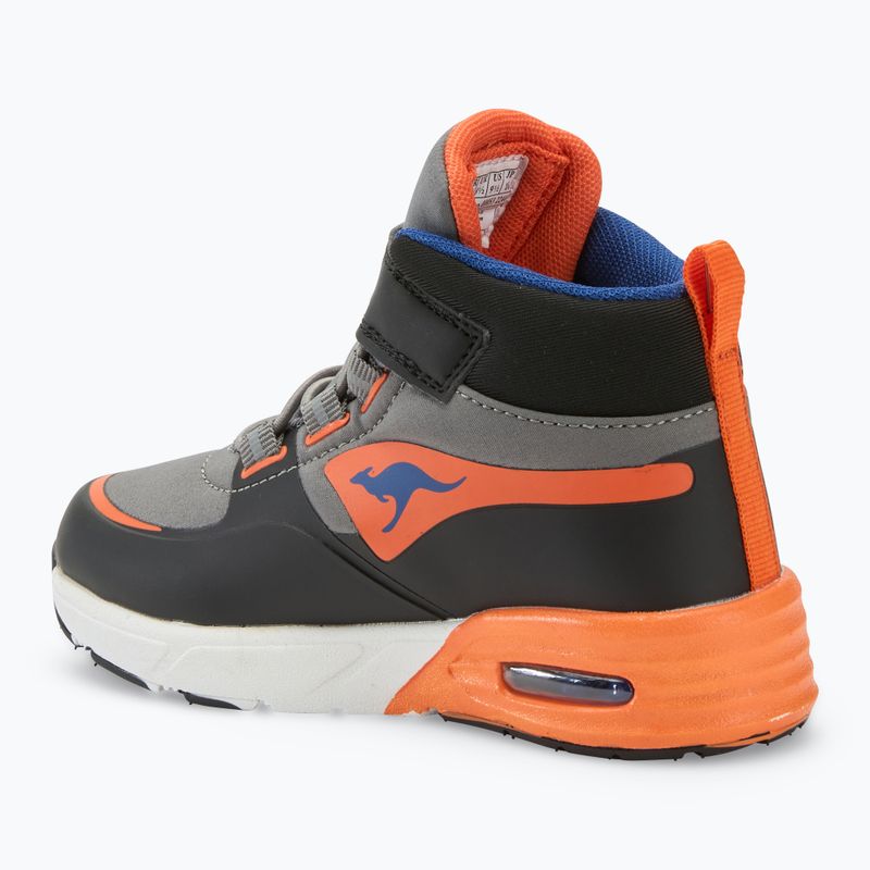 Scarpe da bambino KangaROOS K-XI Creed Mid EV carbone / flame 3