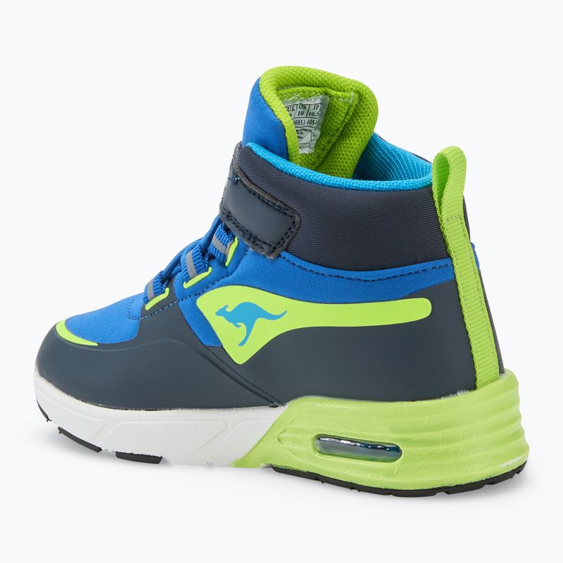 Scarpe da bambino KangaROOS K-XI Creed Mid EV dk navy / lime 3