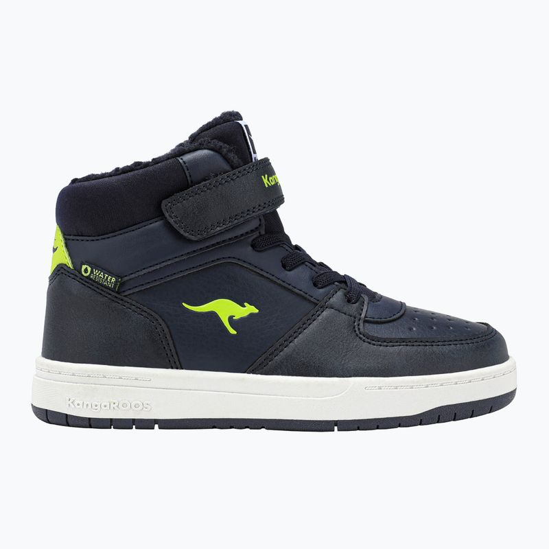 Scarpe KangaROOS per bambini K-CP Bound Mid EV navy scuro / lime