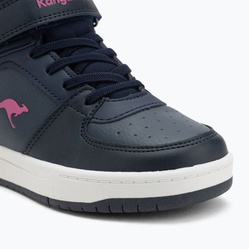 KangaROOS scarpe da bambino K-CP Bound Mid EV blu scuro/rosa 7