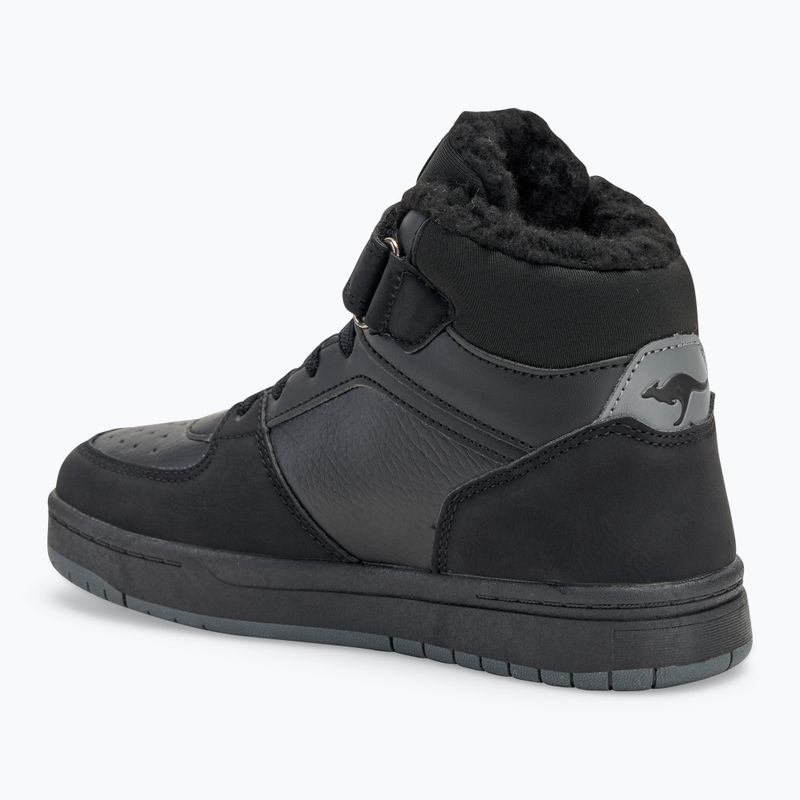 Scarpe da bambino KangaROOS K-CP Bound Mid EV nero jet / grigio acciaio 3