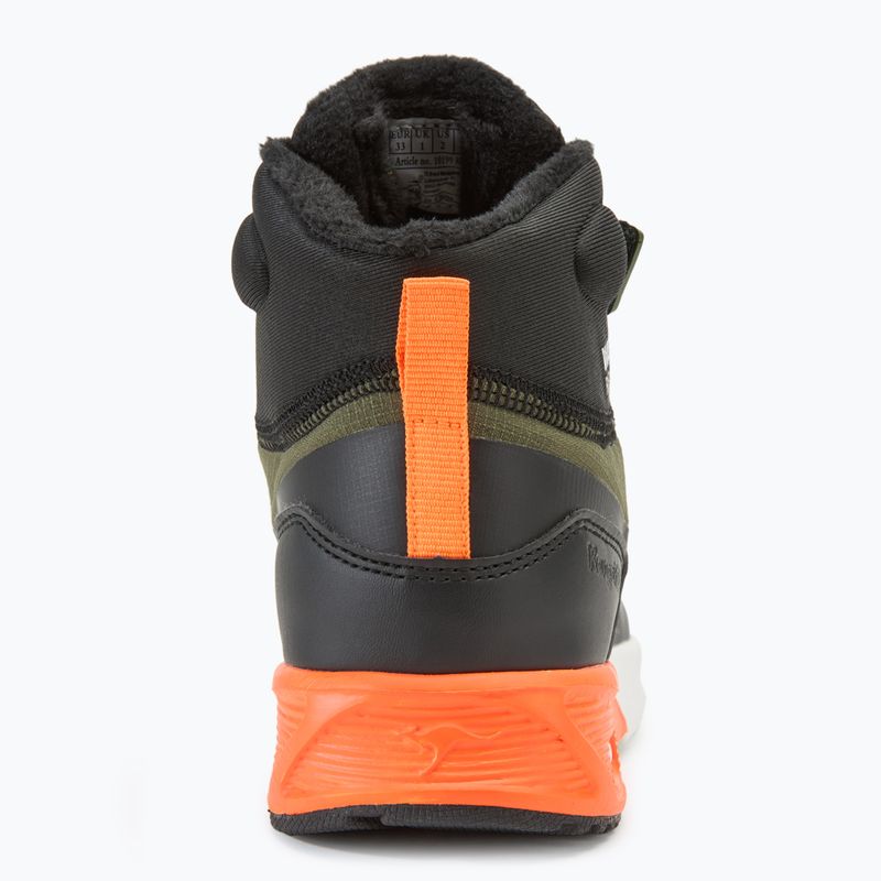 KangaROOS KX-Toke Mid EV scarpe da bambino verde militare / arancio neon 6