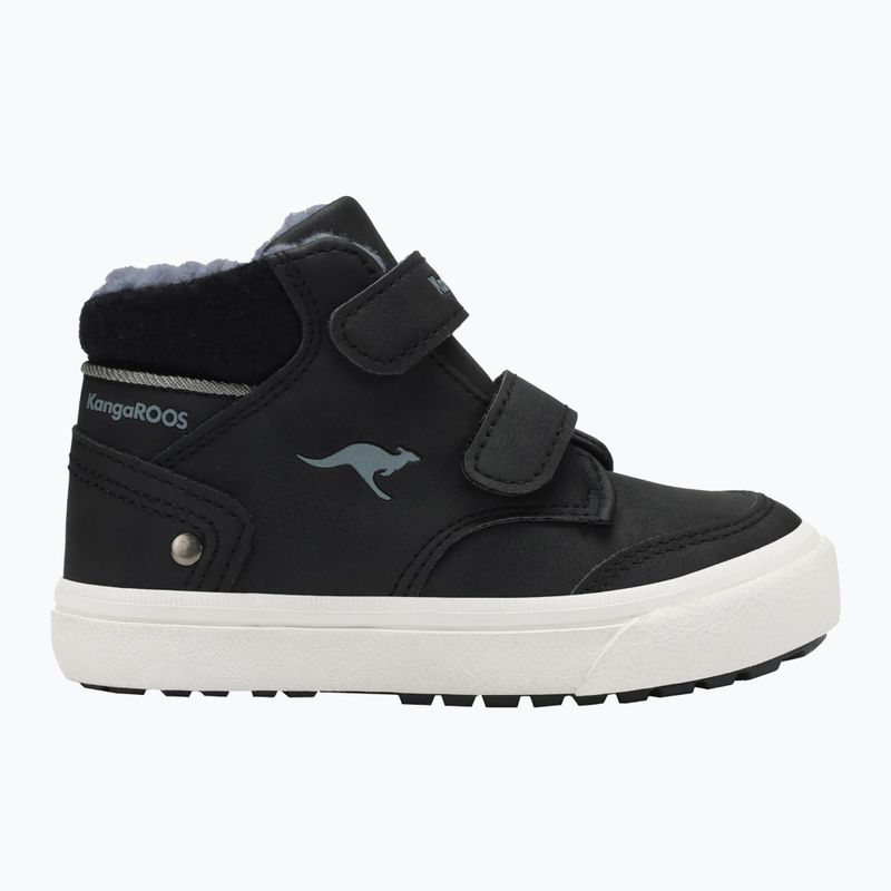 KangaROOS KaVu Primo V nero jet / grigio acciaio scarpe da bambino 8
