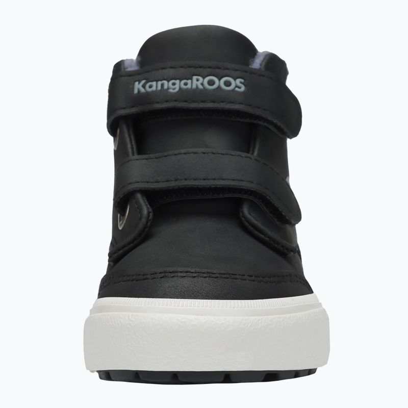 KangaROOS KaVu Primo V nero jet / grigio acciaio scarpe da bambino 10