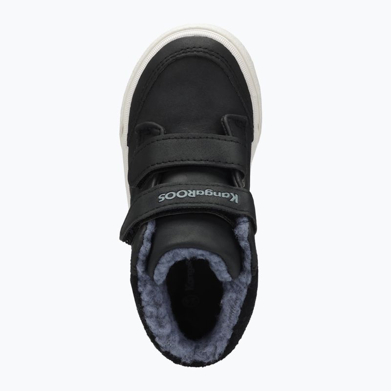 KangaROOS KaVu Primo V nero jet / grigio acciaio scarpe da bambino 12