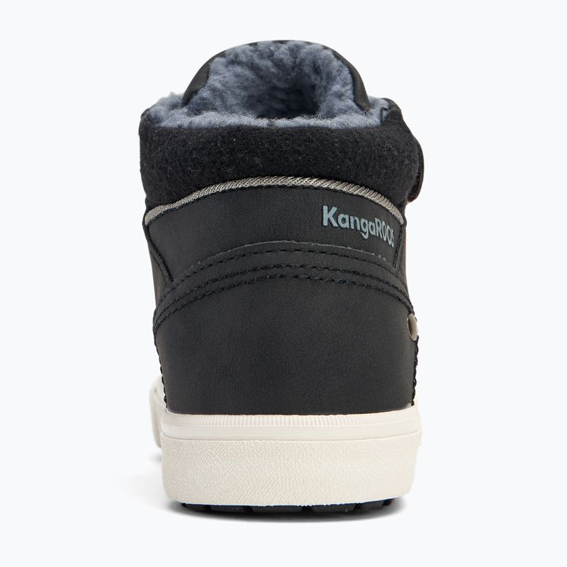 KangaROOS KaVu Primo V nero jet / grigio acciaio scarpe da bambino 6
