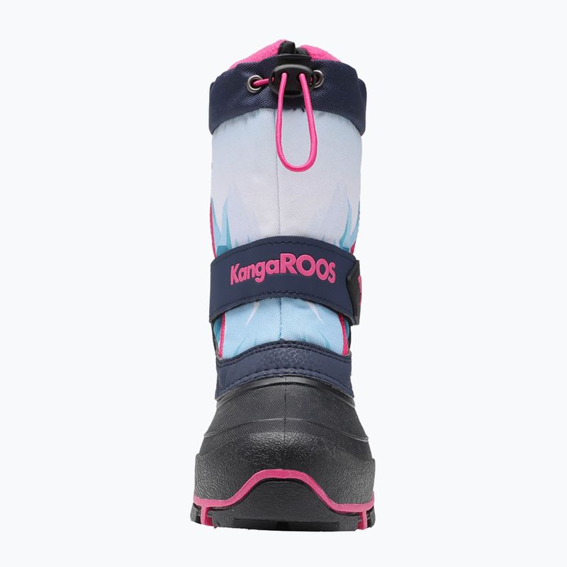 Stivali da neve per bambini KangaROOS Kanga-Bean IV dk navy/ daisy pink 8