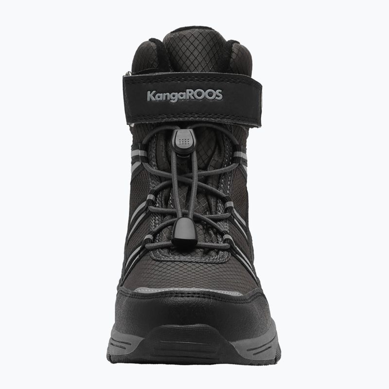 KangaROOS K-MJ Eldora EV RTX stivali da neve junior nero jet / grigio acciaio 10