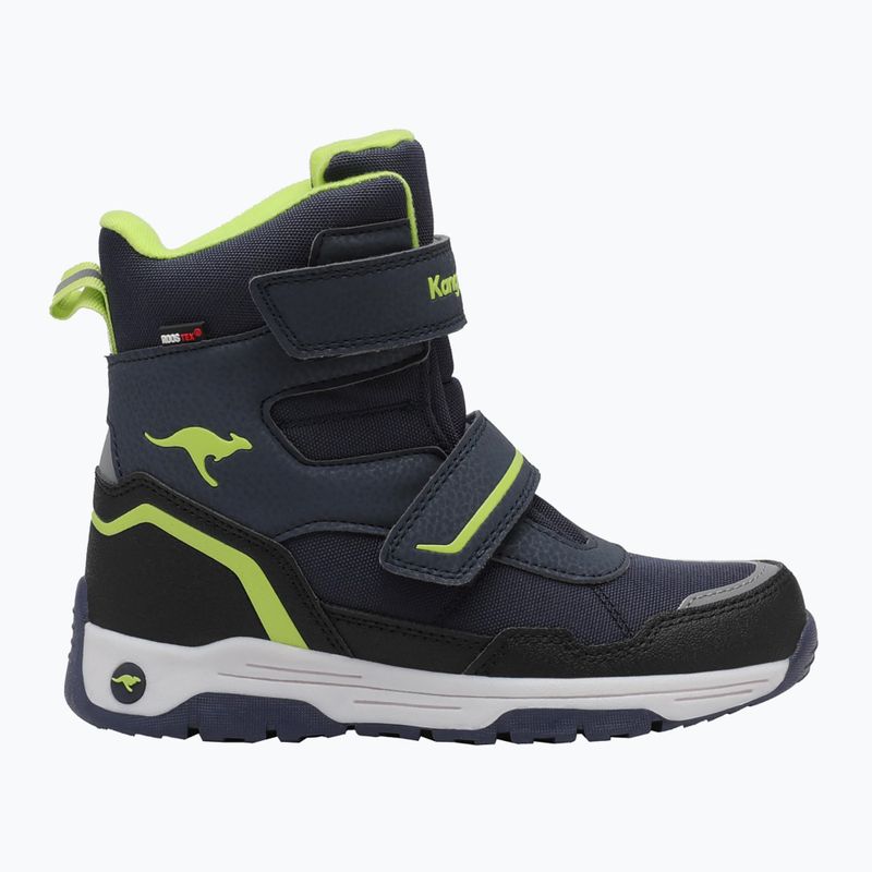 KangaROOS K-MJ Camp V RTX junior stivali da neve dk navy / lime 8