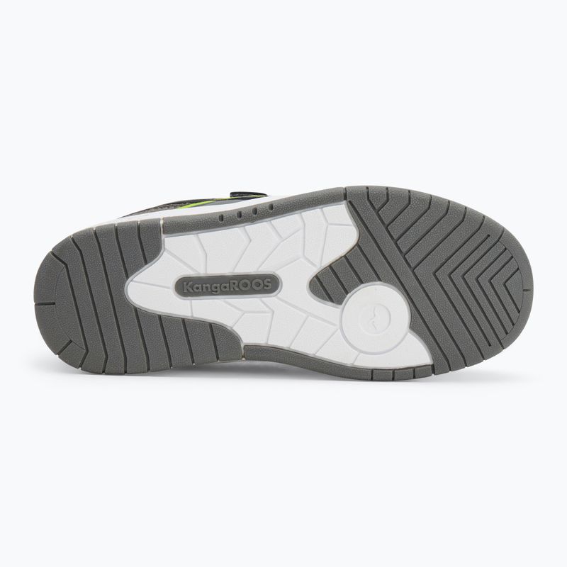 Scarpe da bambino KangaROOS K-CP Bounder EV grigio acciaio/verde neon 4