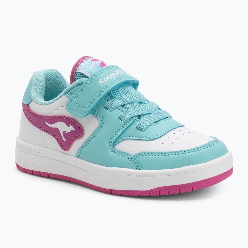 Scarpe da bambino KangaROOS K-CP Fair EV oceano/fucsia