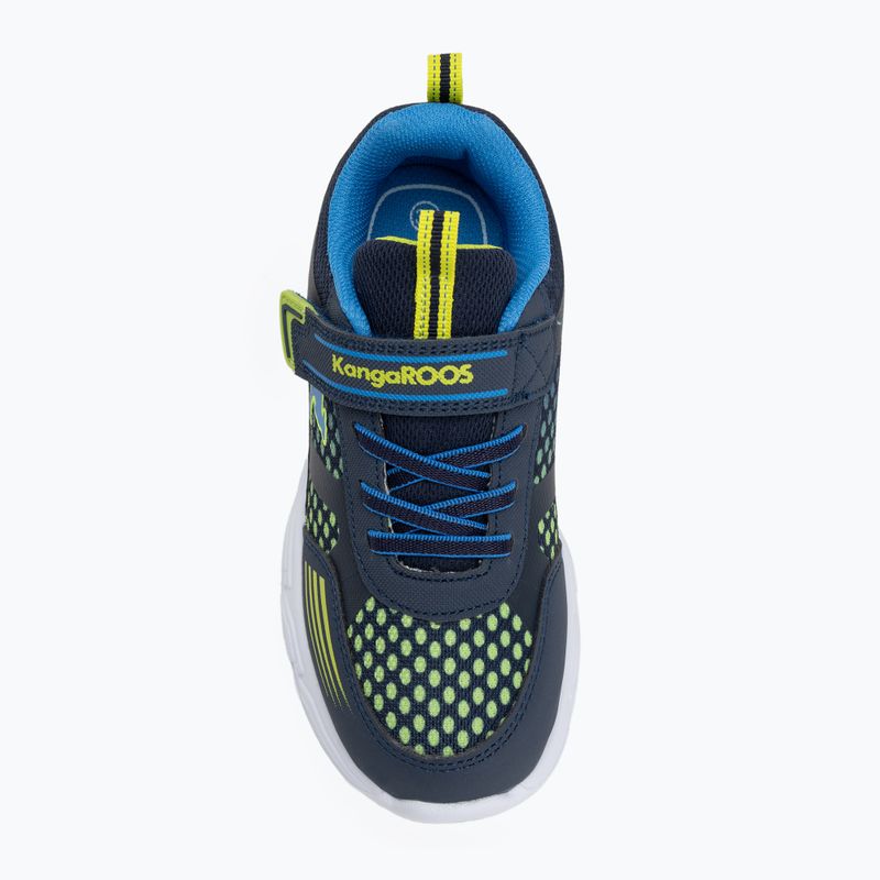 Scarpe da bambino KangaROOS K-SLB Naro EV dark navy/lime 5
