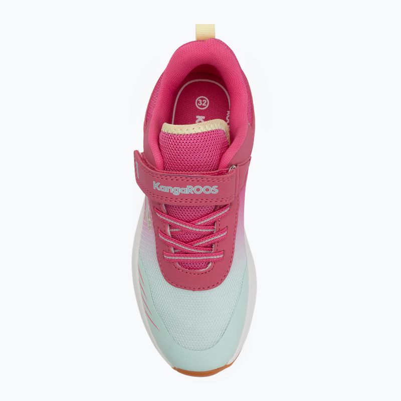 Scarpe da bambino KangaROOS KB-Rida EV margherita rosa/menta 5
