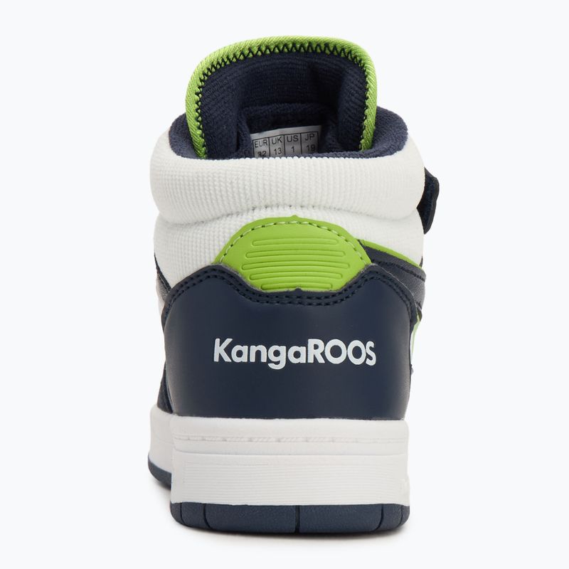 Scarpe da bambino KangaROOS K-CP Dunkin Mid EV dark navy/lime 6