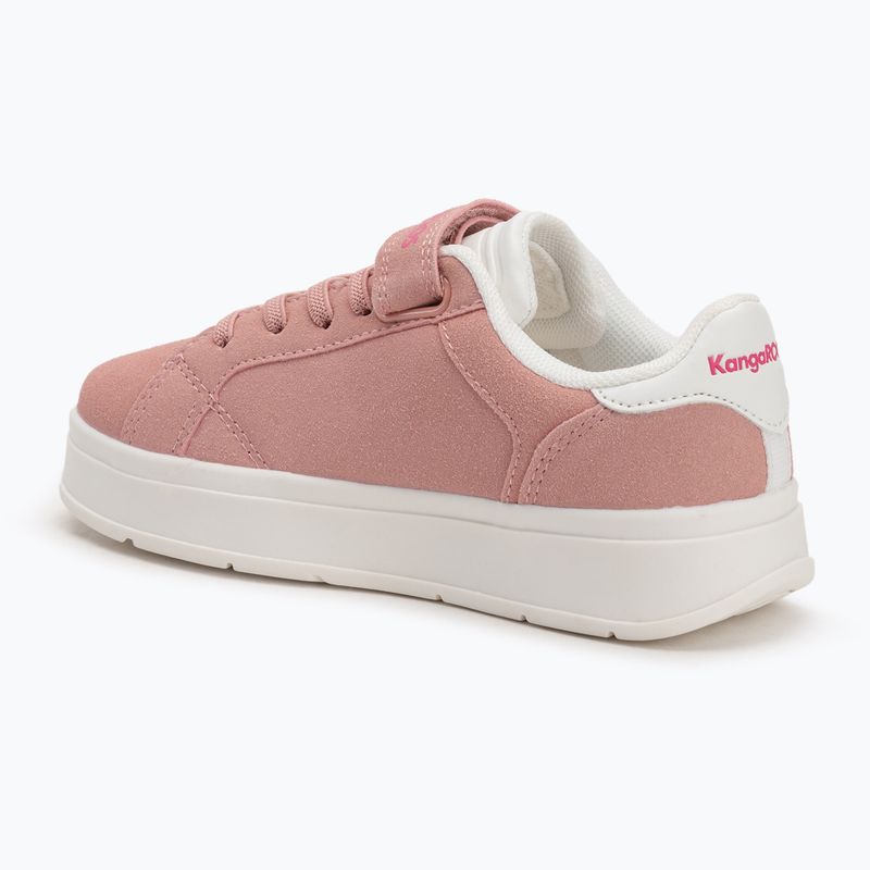 KangaROOS K-GK Milky EV acqua di rose/bianco scarpe per bambini 3