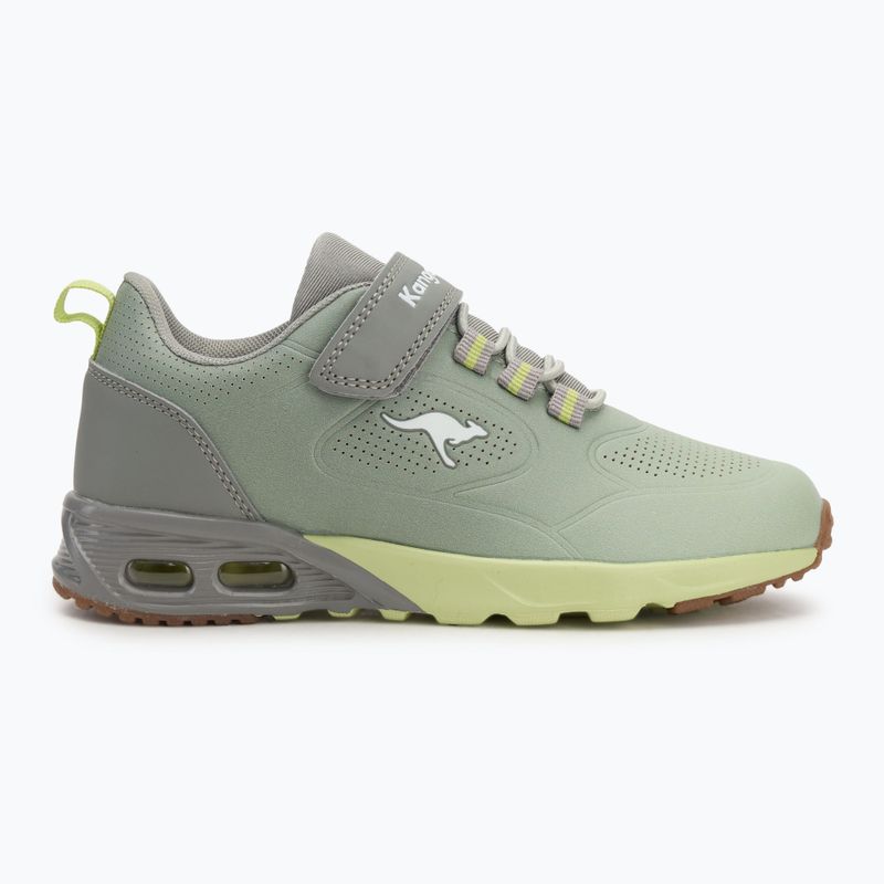 Scarpe da bambino KangaROOS KX-Bases EV desert sage/white 2