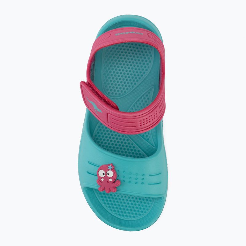 Sandali per bambini Kangaroos KangaSwim II ocean/daisy pink 5