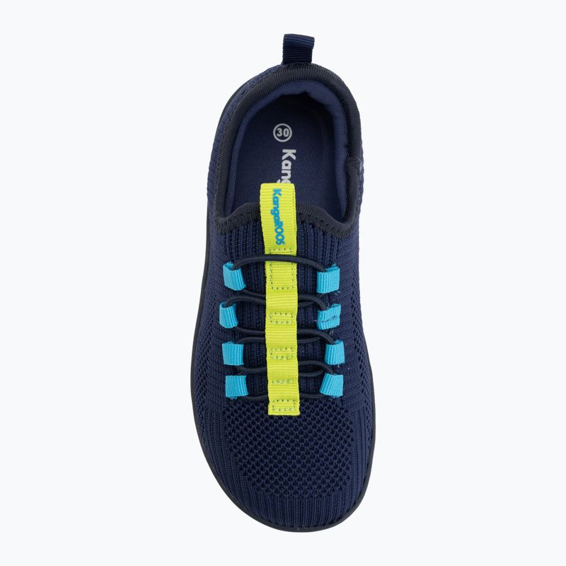 Scarpe per bambini KangaROOS K-BFK Bole navy/lime 5