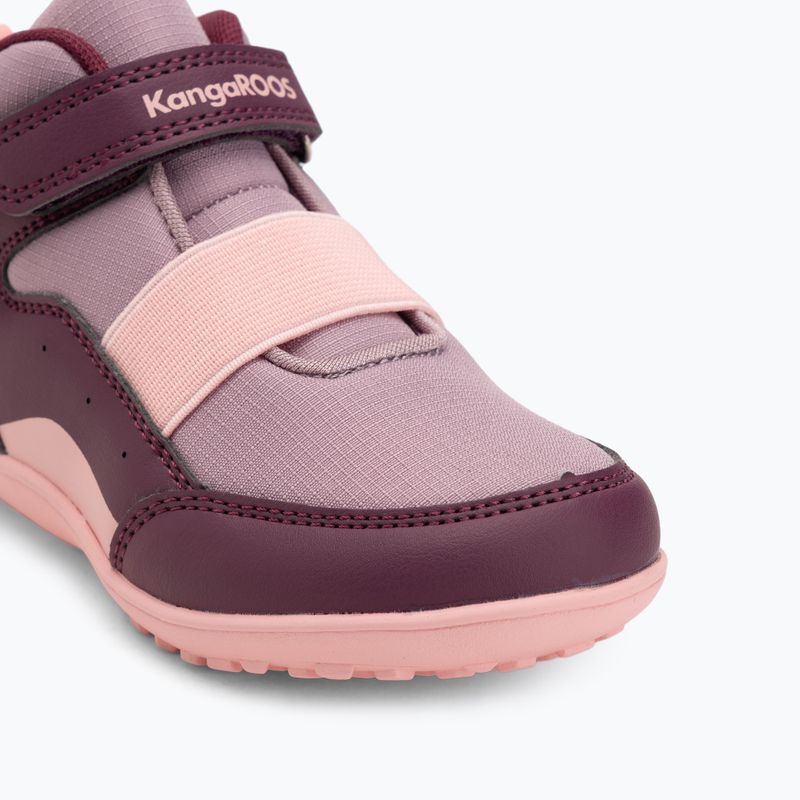 Scarpe da bambino KangaROOS K-BFI Peppy EV mora/rosa 7