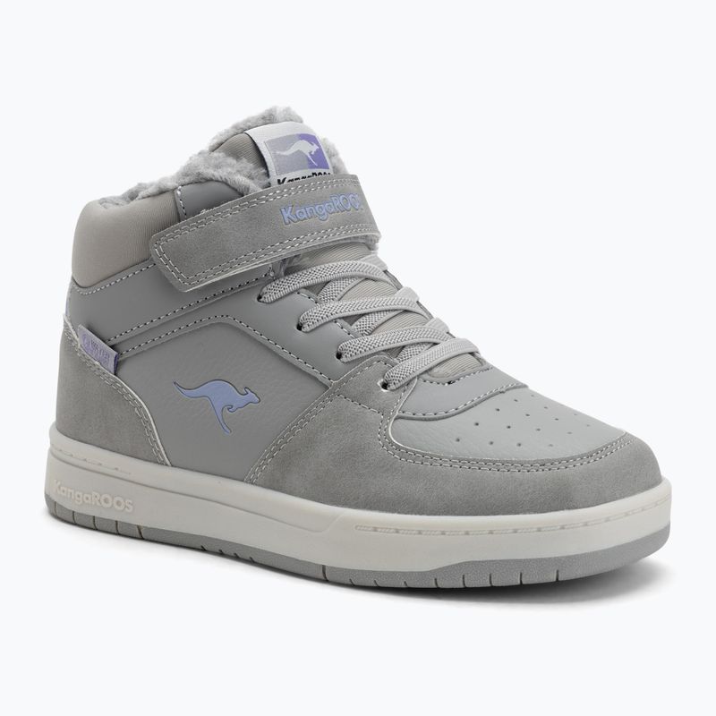 Scarpe da bambino KangaROOS K-CP Bound Mid EV ultimate grey/lavendin