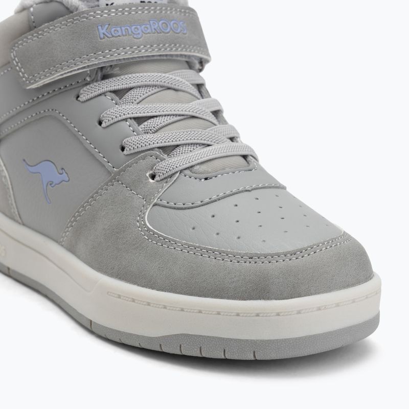 Scarpe da bambino KangaROOS K-CP Bound Mid EV ultimate grey/lavendin 7