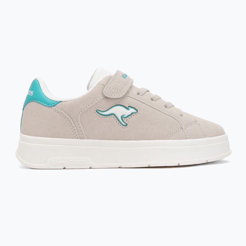 Scarpe da bambino KangaROOS K-GK Milky EV crystal gray/ocean 2