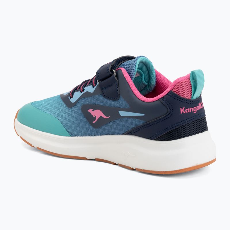 Scarpe per bambini KangaROOS KB-Pang EV dark navy/daisy pink 3