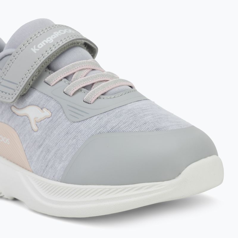Scarpe per bambini KangaROOS K-RDI Cushies EV vapor grey/frost pink 7