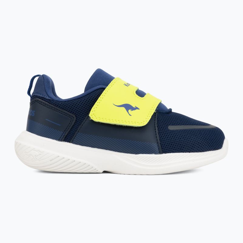 Scarpe per bambini KangaROOS K-RDI Puddle V k blue/sulphur spring 2