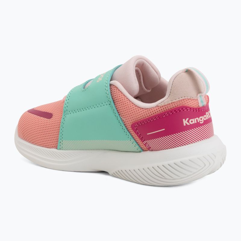 Scarpe per bambini KangaROOS K-RDI Puddle V pink/cabbage 3