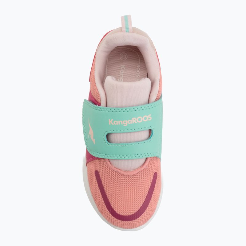 Scarpe per bambini KangaROOS K-RDI Puddle V pink/cabbage 5