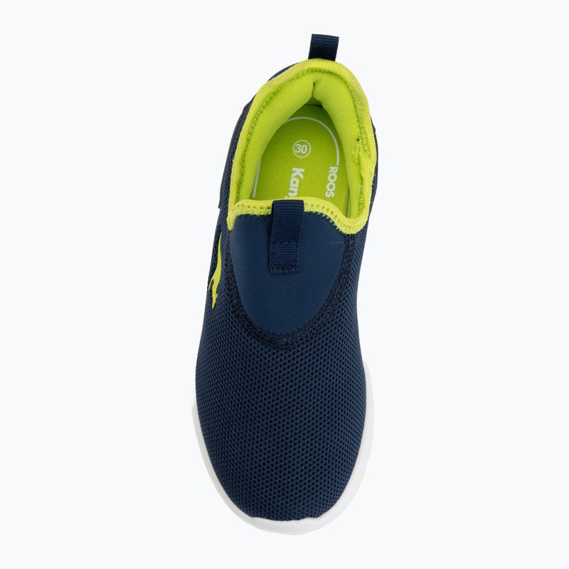 Scarpe per bambini KangaROOS K-ETK Dunnart dark navy/lime 5