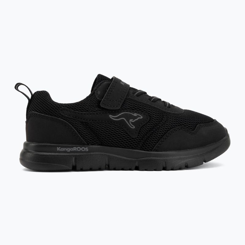 Scarpe per bambini KangaROOS K-ETK Possum EV jet black black/mono 2