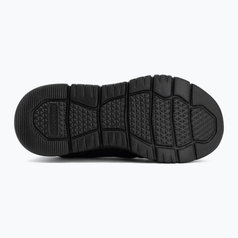Scarpe per bambini KangaROOS K-ETK Possum EV jet black black/mono 4