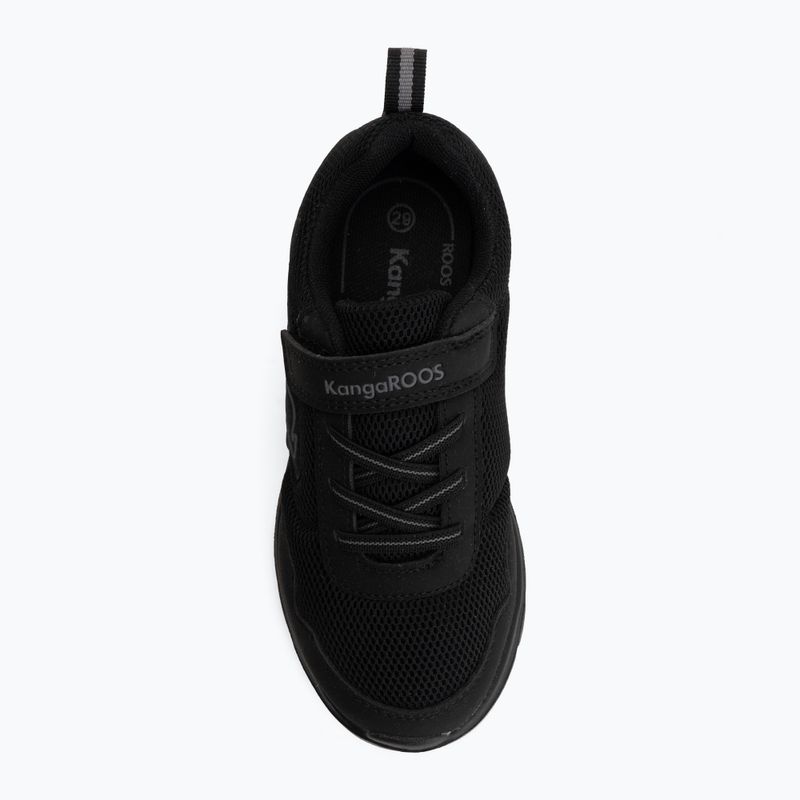 Scarpe per bambini KangaROOS K-ETK Possum EV jet black black/mono 5