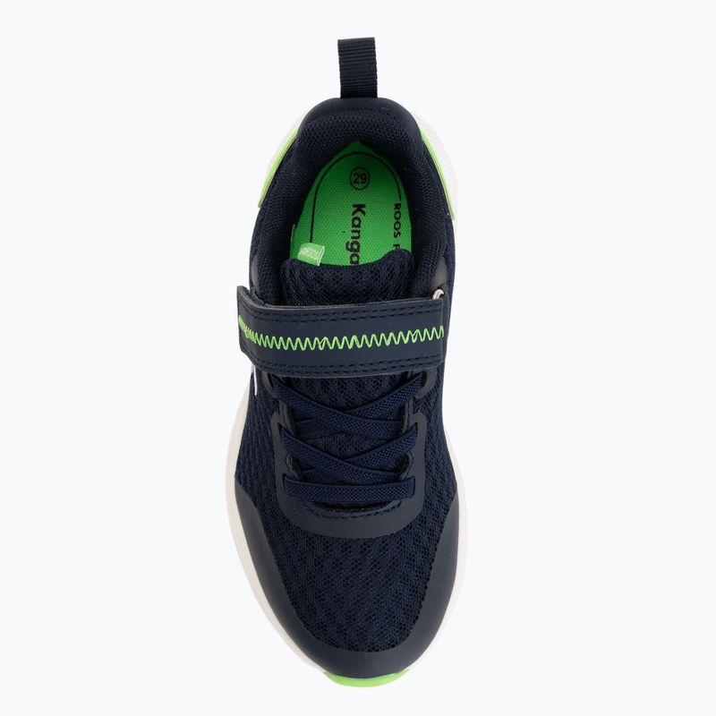 Scarpe per bambini KangaROOS K-RDK Fam EV dark navy/lime 5