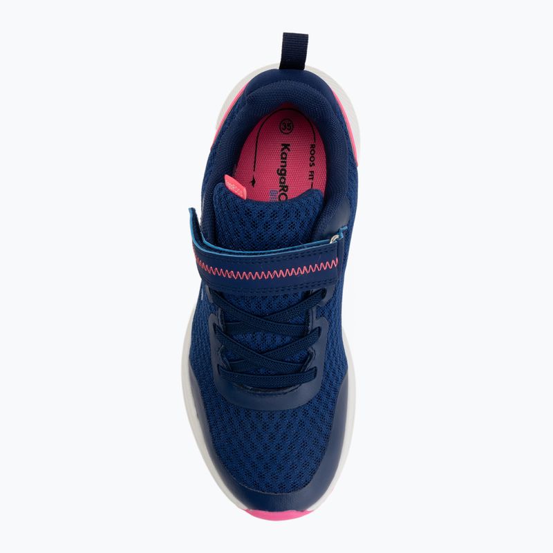 Scarpe per bambini KangaROOS K-RDK Fam EV bellewether blue/neon pink 5