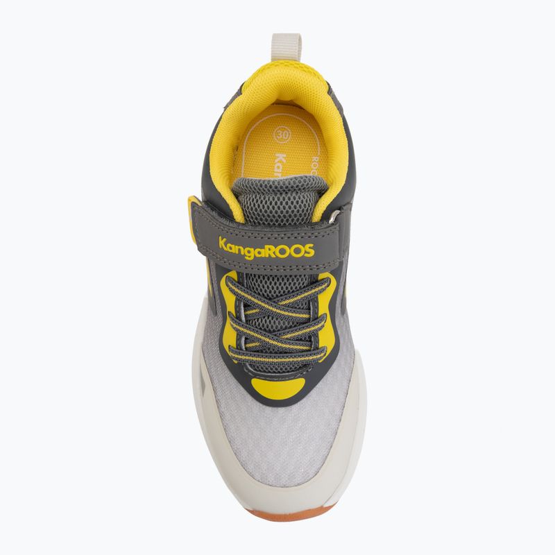 Scarpe per bambini KangaROOS KB-Pang EV vapor grey/neon yellow 5