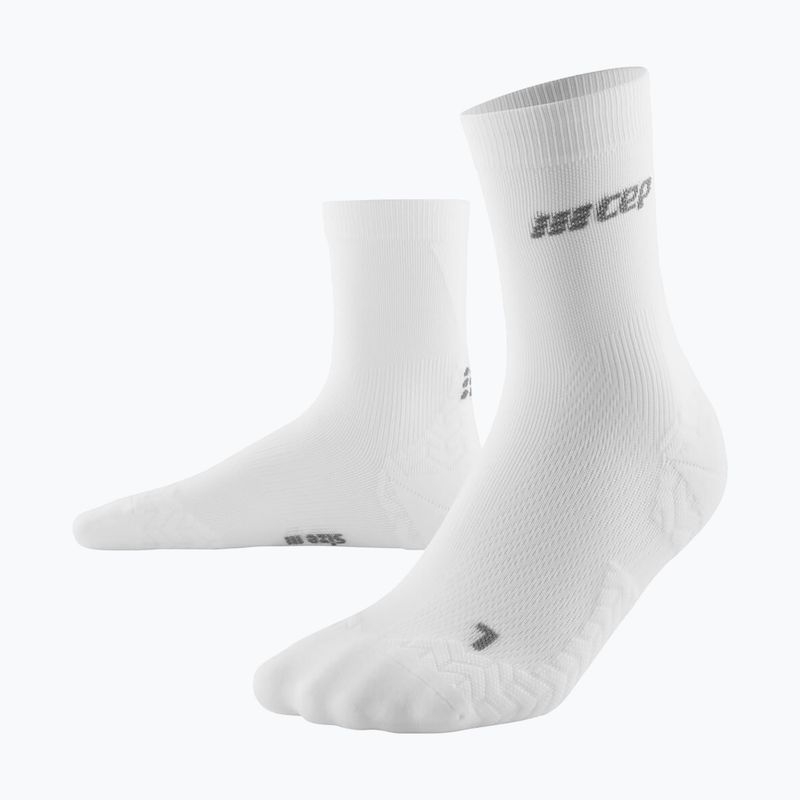 CEP Calze a compressione da donna Ultralight Mid Cut bianco 2