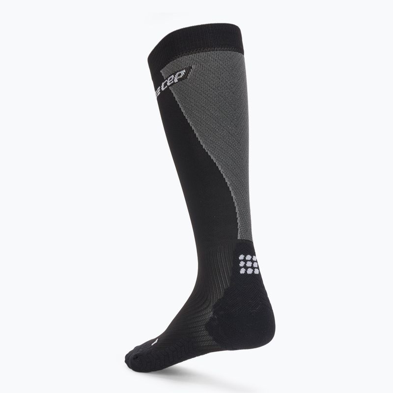 Calze a compressione CEP Ultralight Tall da uomo nero/grigio 2