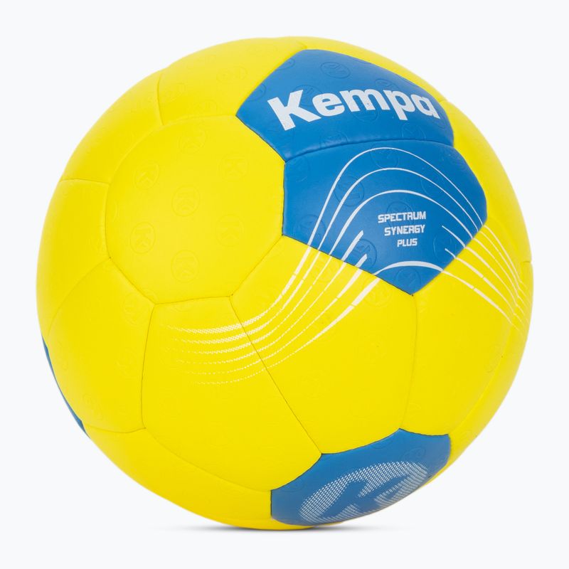 Kempa Spectrum Synergy Plus pallamano giallo/blu taglia 2 2